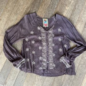 Johnny Was peasant shirt